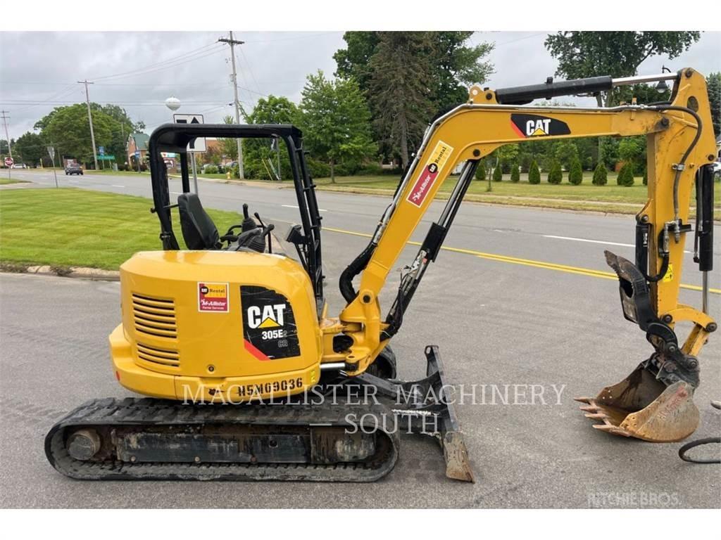 CAT 305E2CR Gravemaskiner på larvebånd