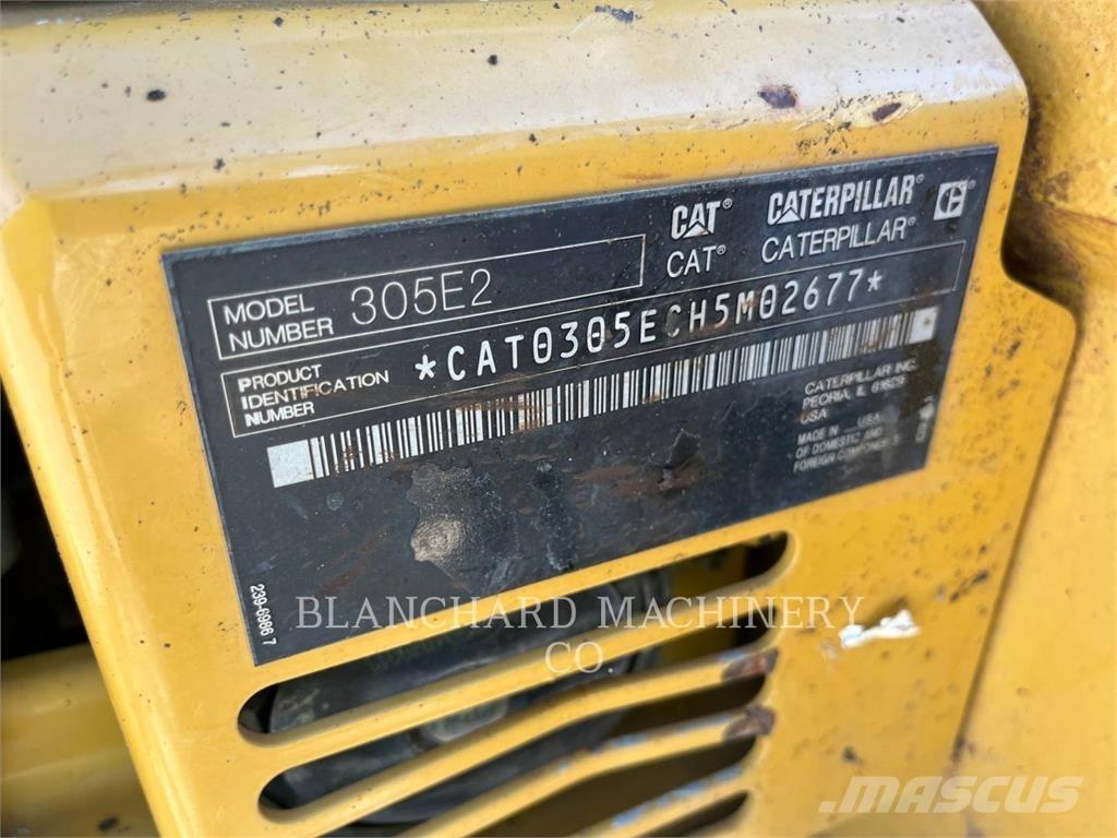 CAT 305E2CR Gravemaskiner på larvebånd