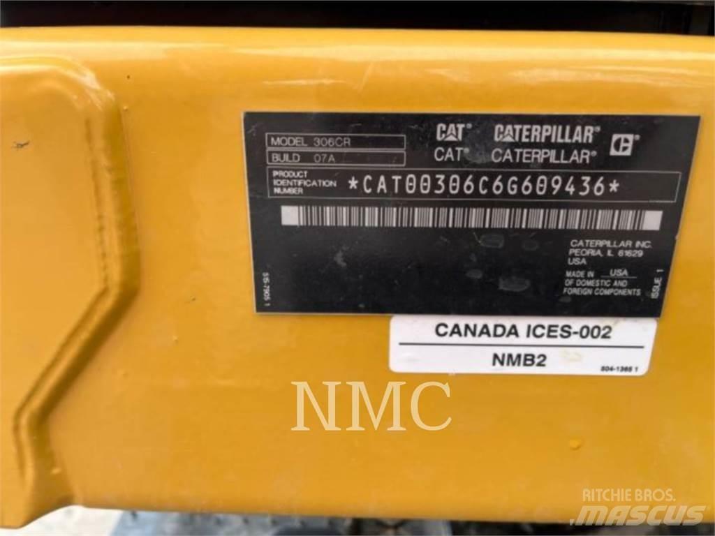 CAT 306-07CR Gravemaskiner på larvebånd