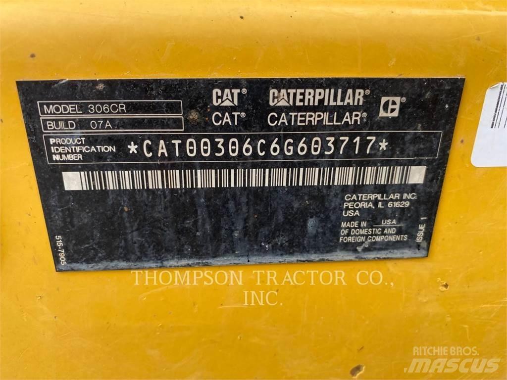 CAT 306CR Gravemaskiner på larvebånd