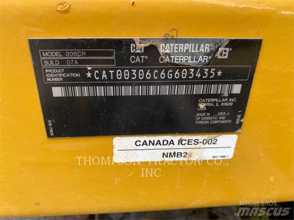 CAT 306CR Gravemaskiner på larvebånd