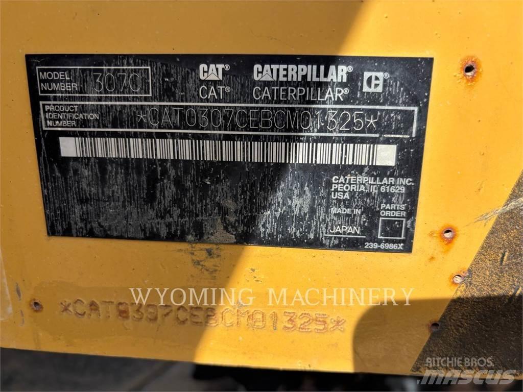 CAT 307C Gravemaskiner på larvebånd
