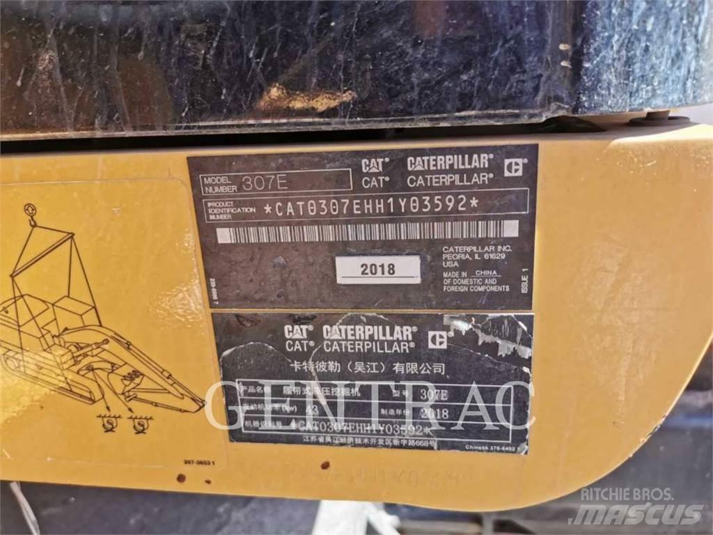 CAT 307E Gravemaskiner på larvebånd