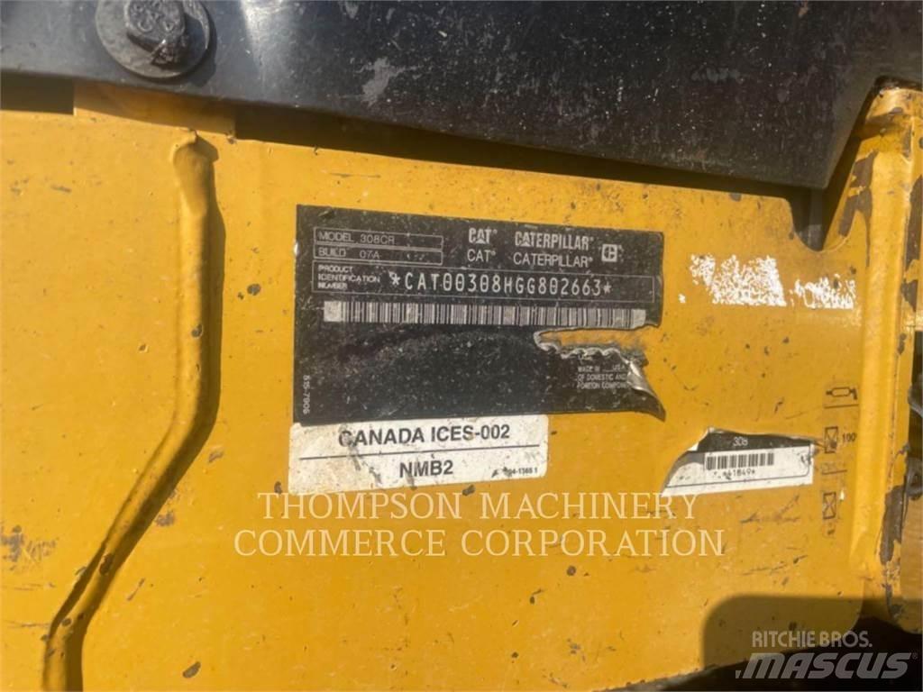 CAT 308 Gravemaskiner på larvebånd