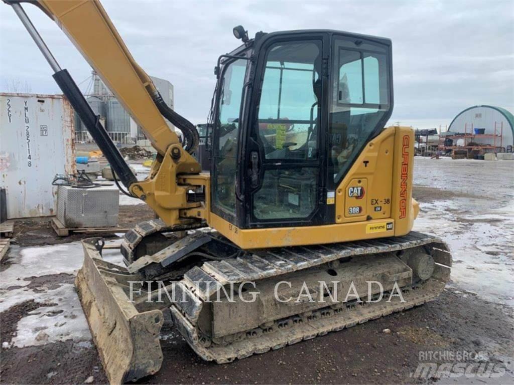 CAT 308-07 Gravemaskiner på larvebånd