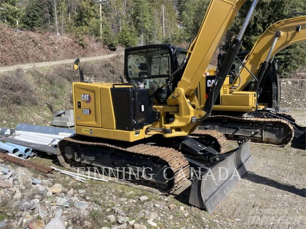 CAT 308-07 Gravemaskiner på larvebånd
