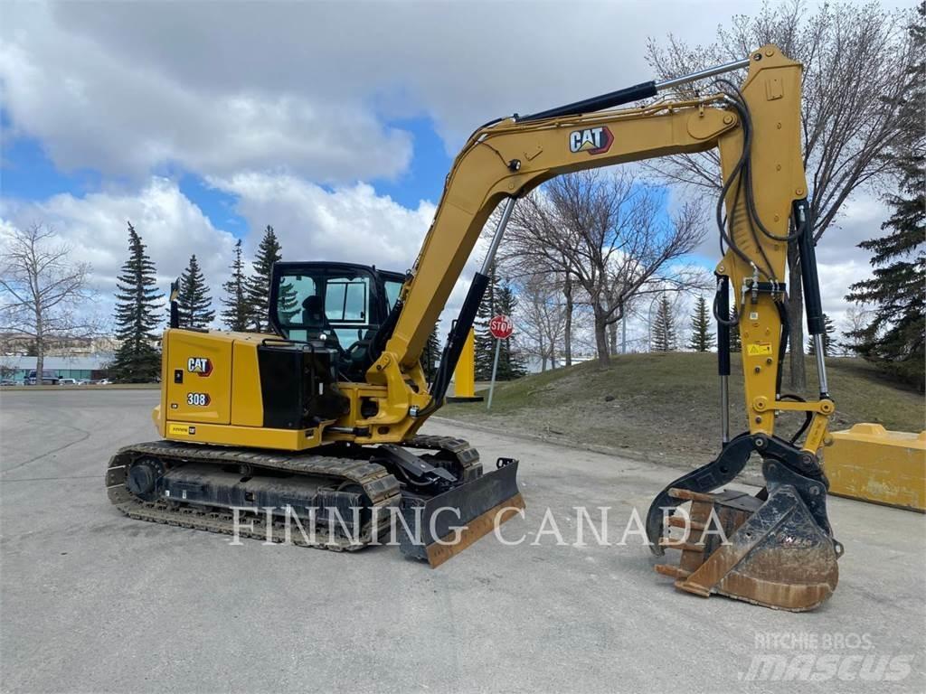 CAT 308-07 Gravemaskiner på larvebånd