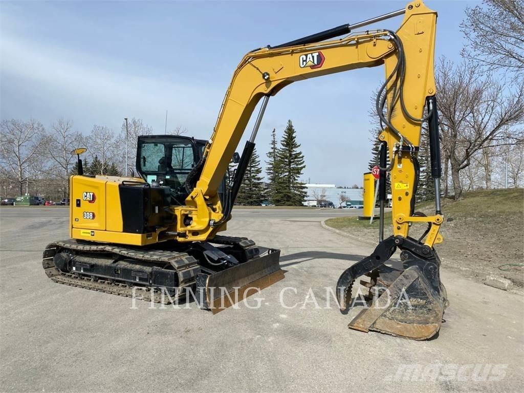 CAT 308-07 Gravemaskiner på larvebånd