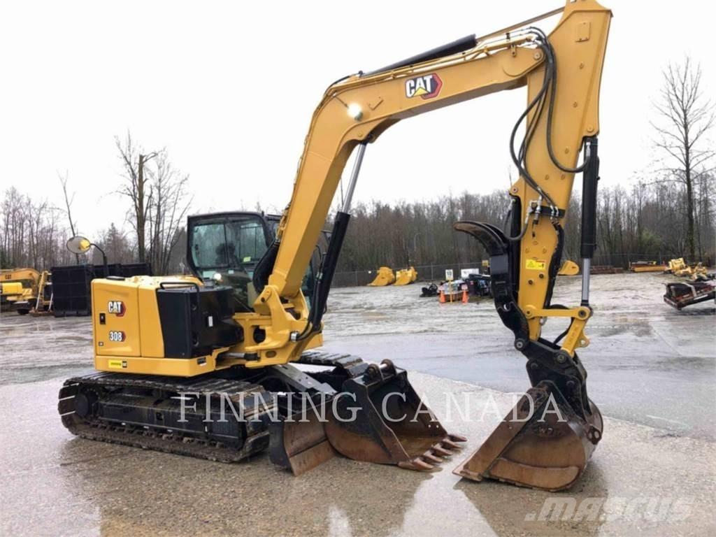 CAT 308-07 Gravemaskiner på larvebånd