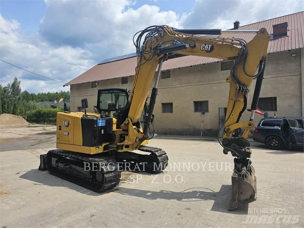 CAT 308CR Gravemaskiner på larvebånd