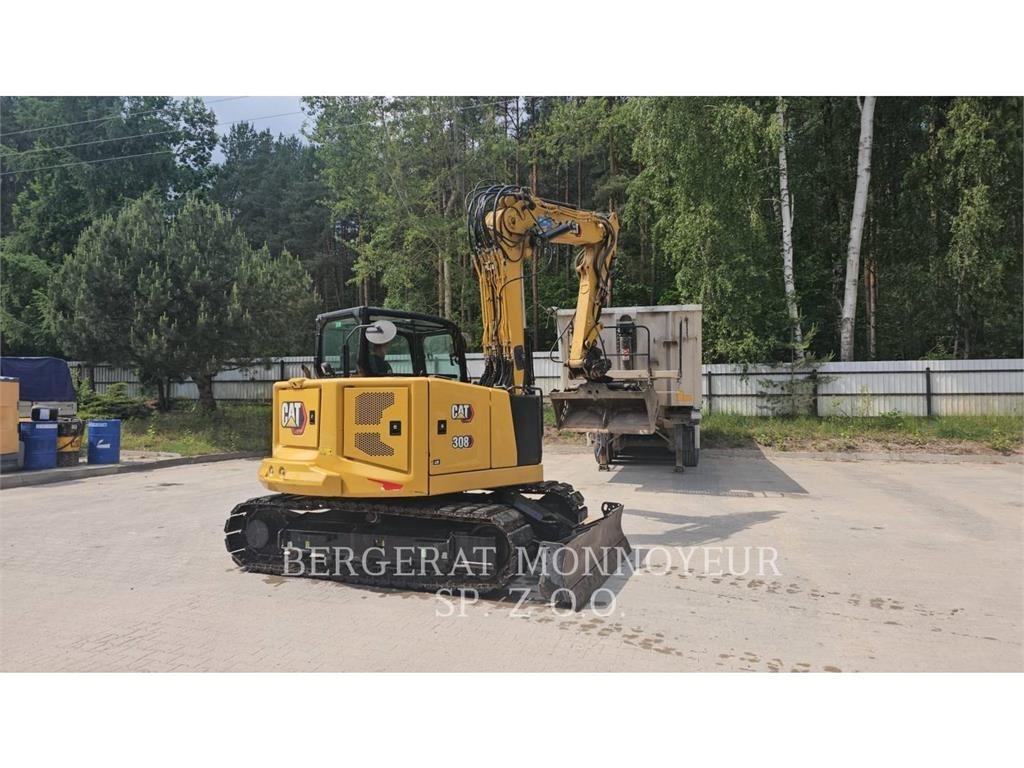 CAT 308CR Gravemaskiner på larvebånd