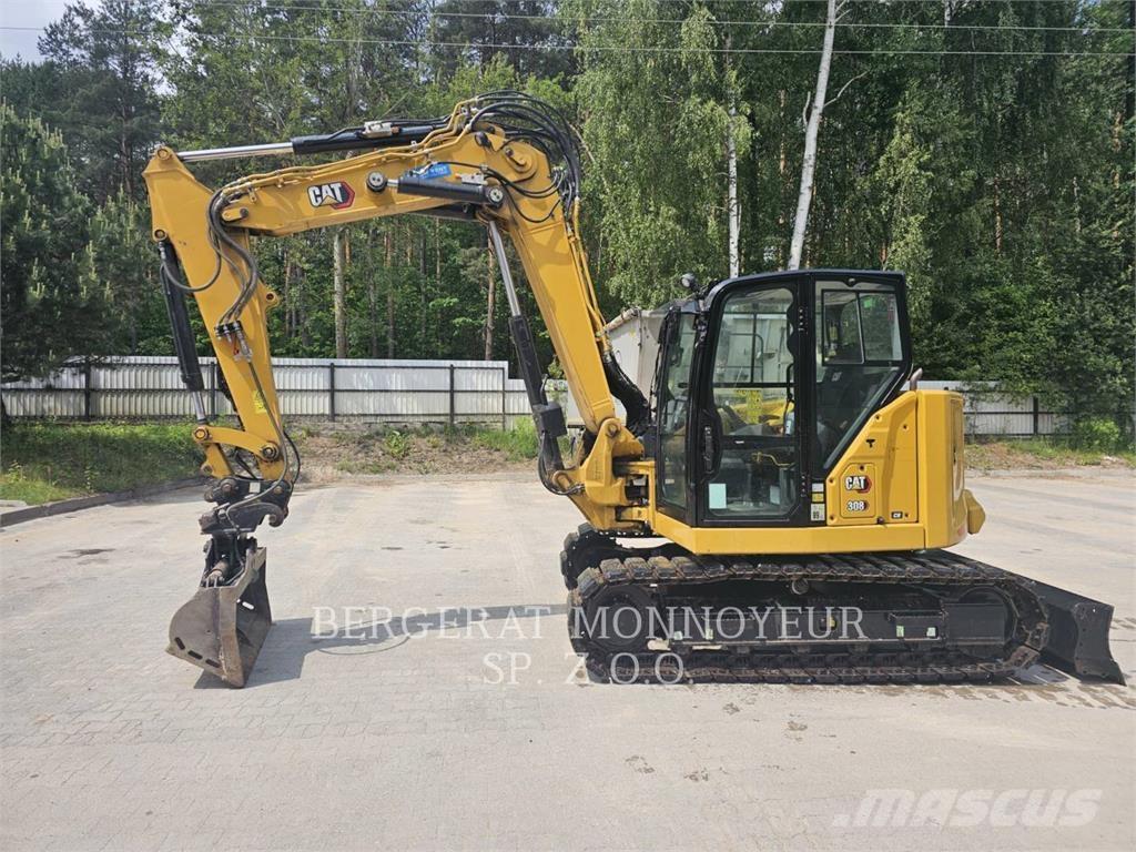 CAT 308CR Gravemaskiner på larvebånd