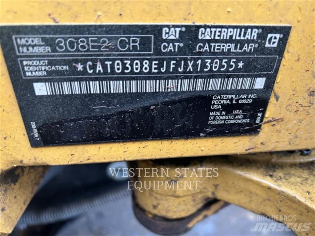 CAT 308E2 Gravemaskiner på larvebånd