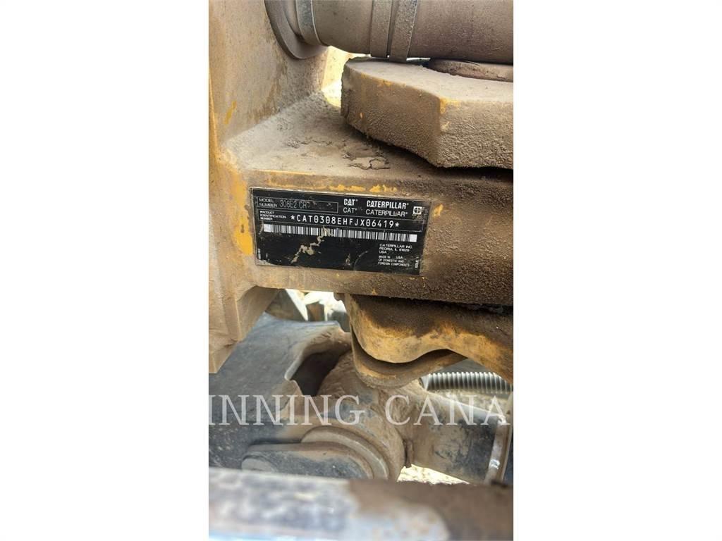 CAT 308E2 Gravemaskiner på larvebånd