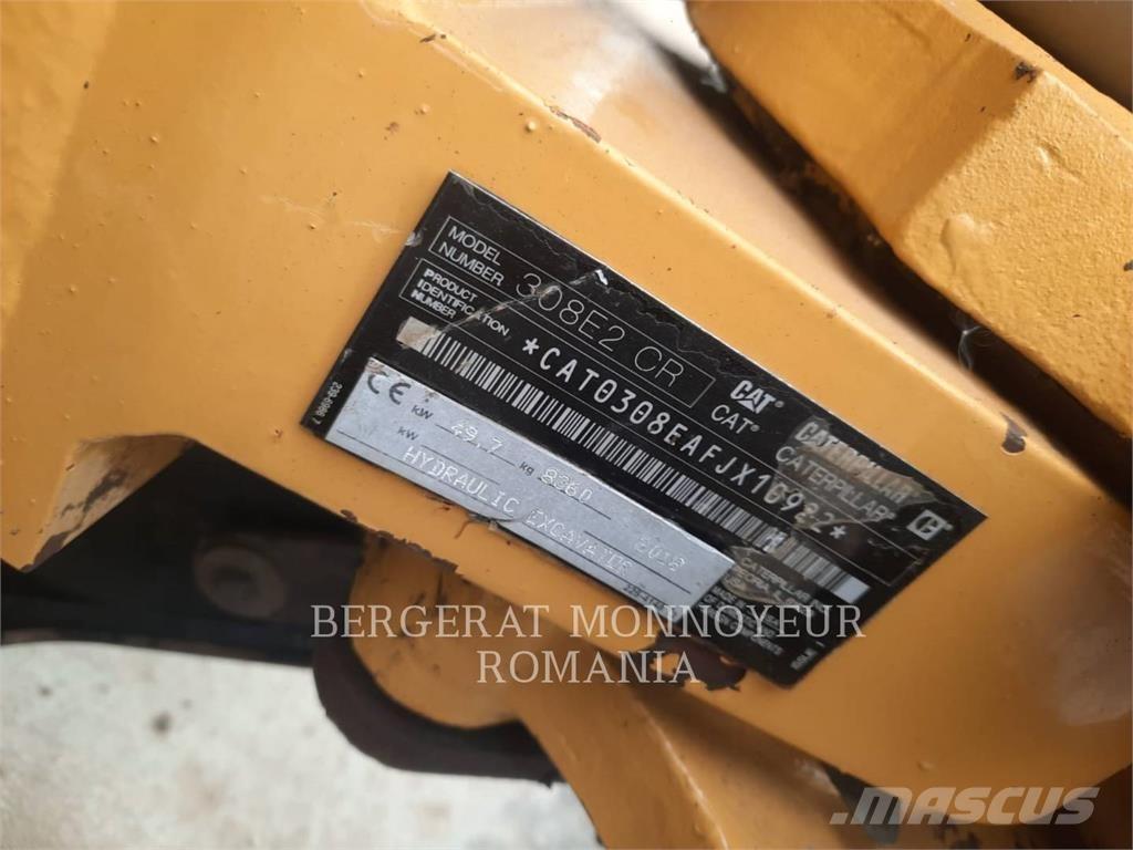 CAT 308E2CRSB Gravemaskiner på larvebånd