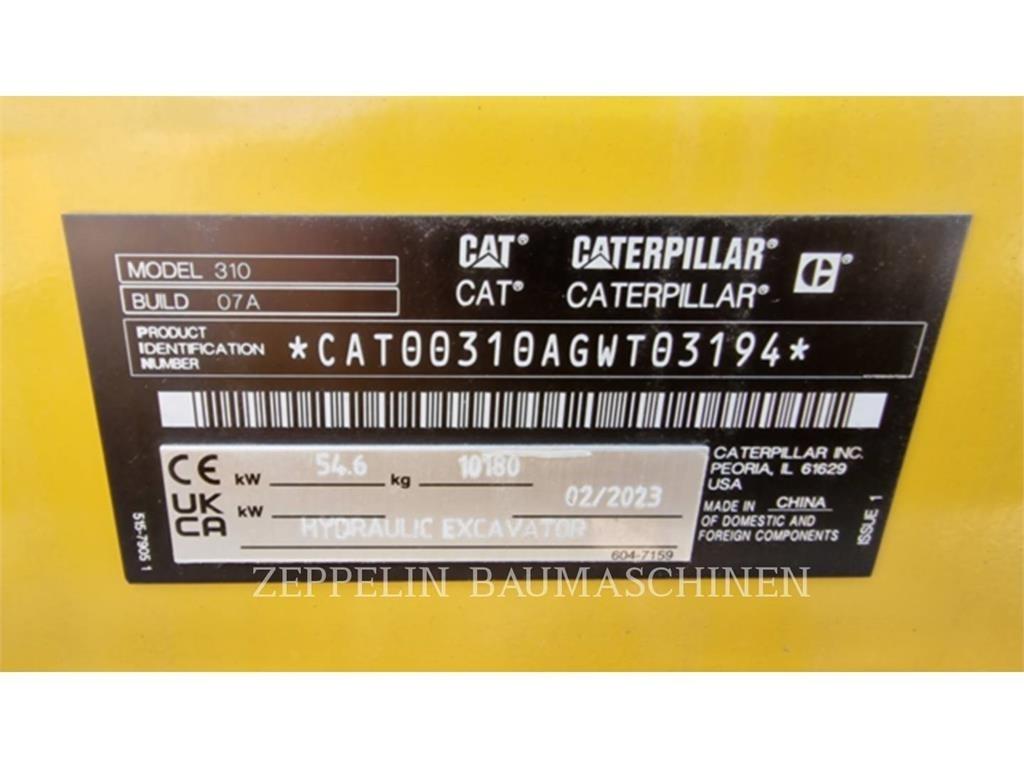 CAT 310 Gravemaskiner på larvebånd