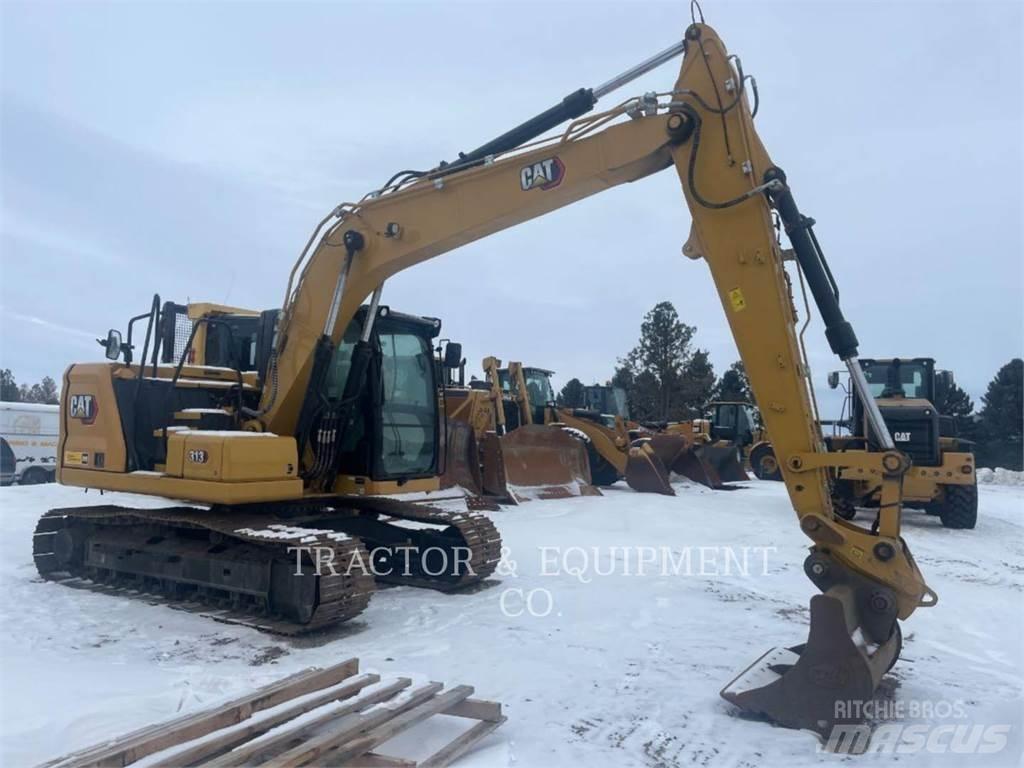 CAT 313 Gravemaskiner på larvebånd