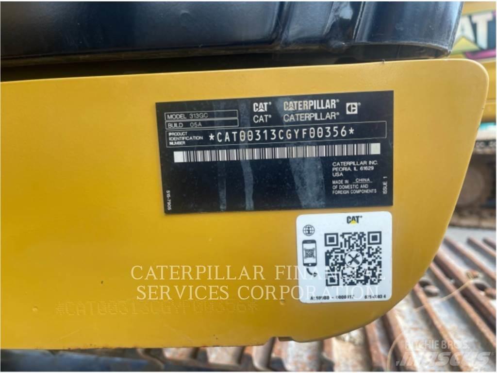 CAT 313-05GC Gravemaskiner på larvebånd