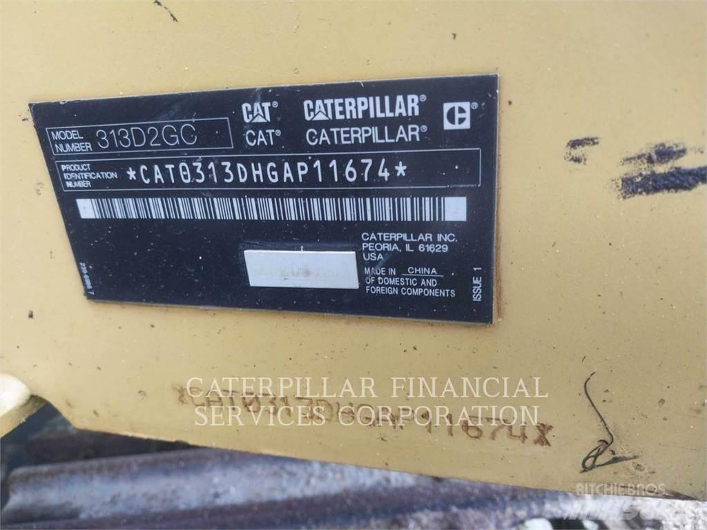 CAT 313D2GC Gravemaskiner på larvebånd