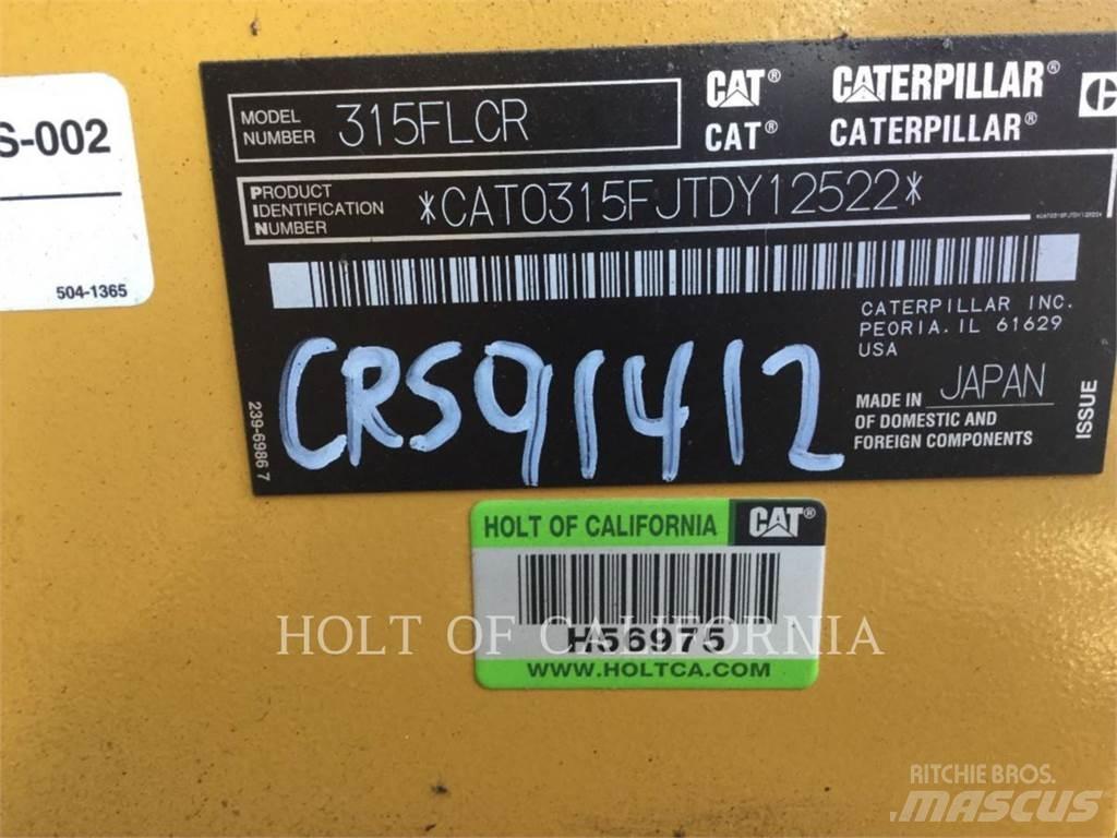 CAT 315 Gravemaskiner på larvebånd