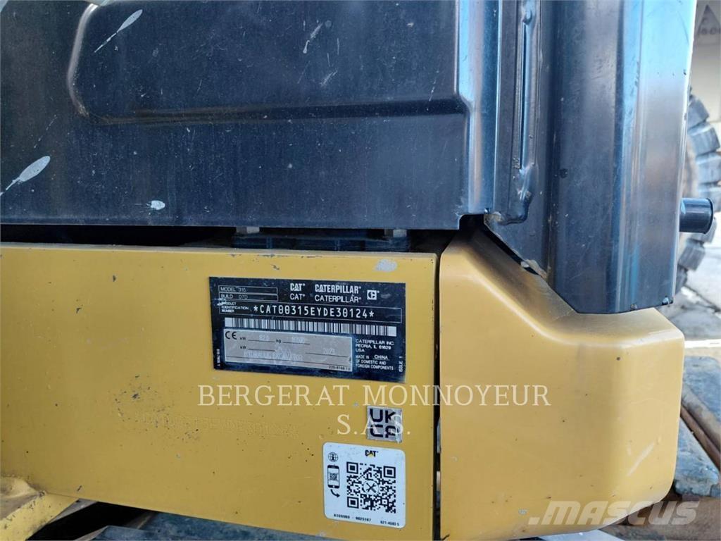 CAT 315 Gravemaskiner på larvebånd