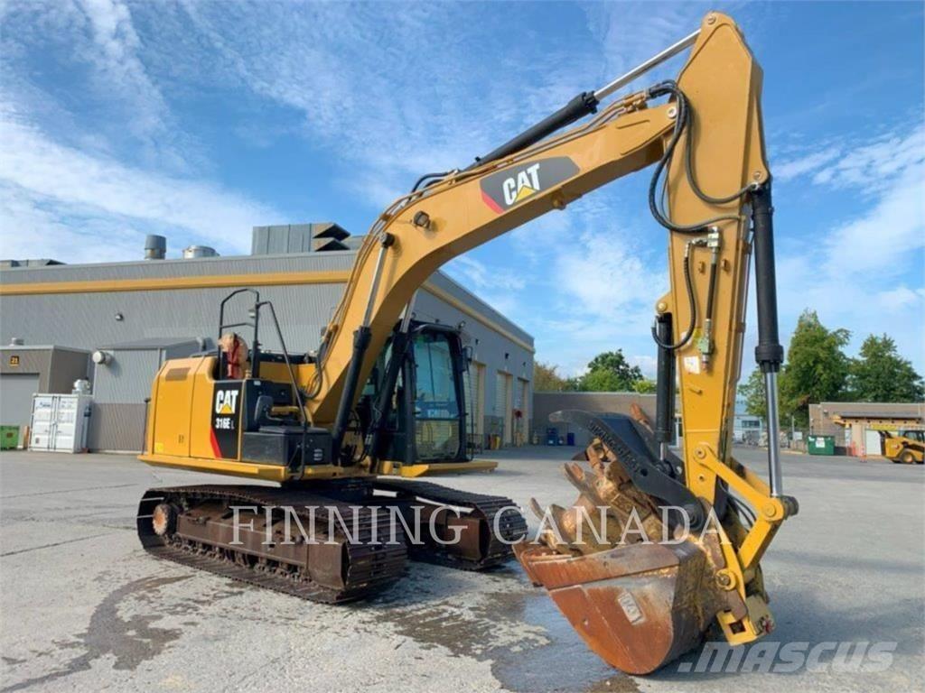 CAT 316E Gravemaskiner på larvebånd