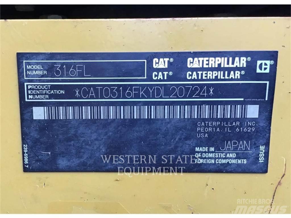 CAT 316F Gravemaskiner på larvebånd