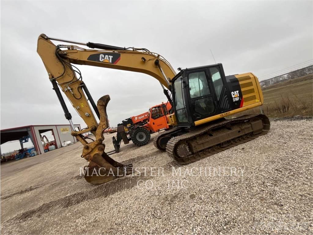 CAT 316FL Gravemaskiner på larvebånd