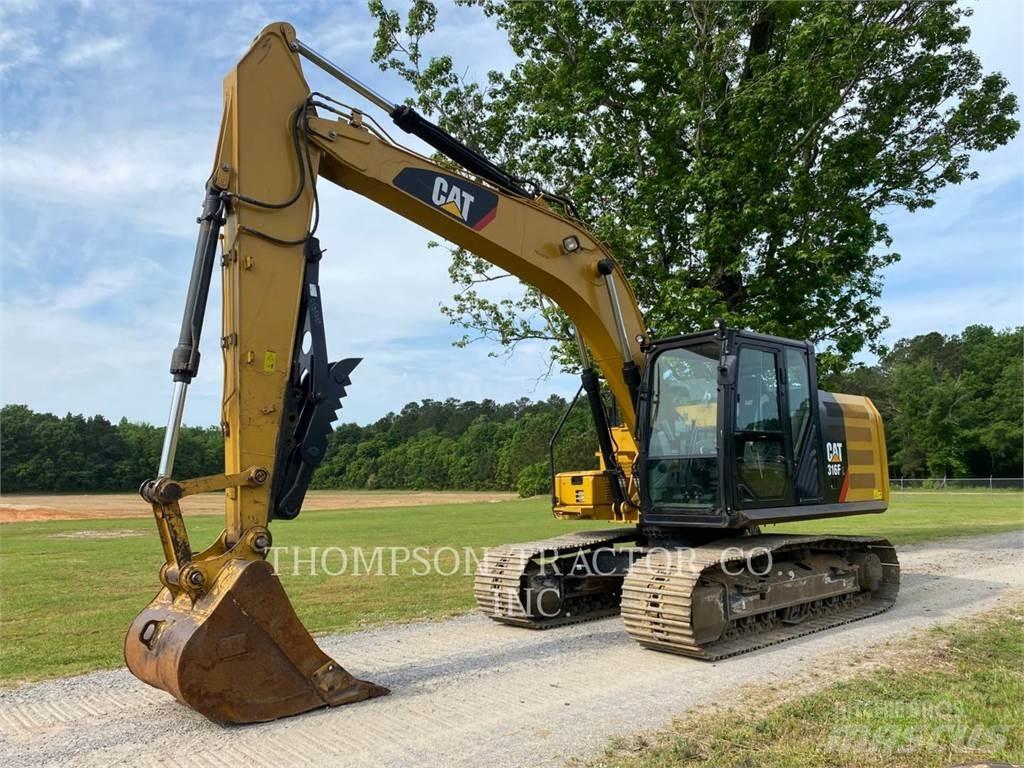 CAT 316FL Gravemaskiner på larvebånd