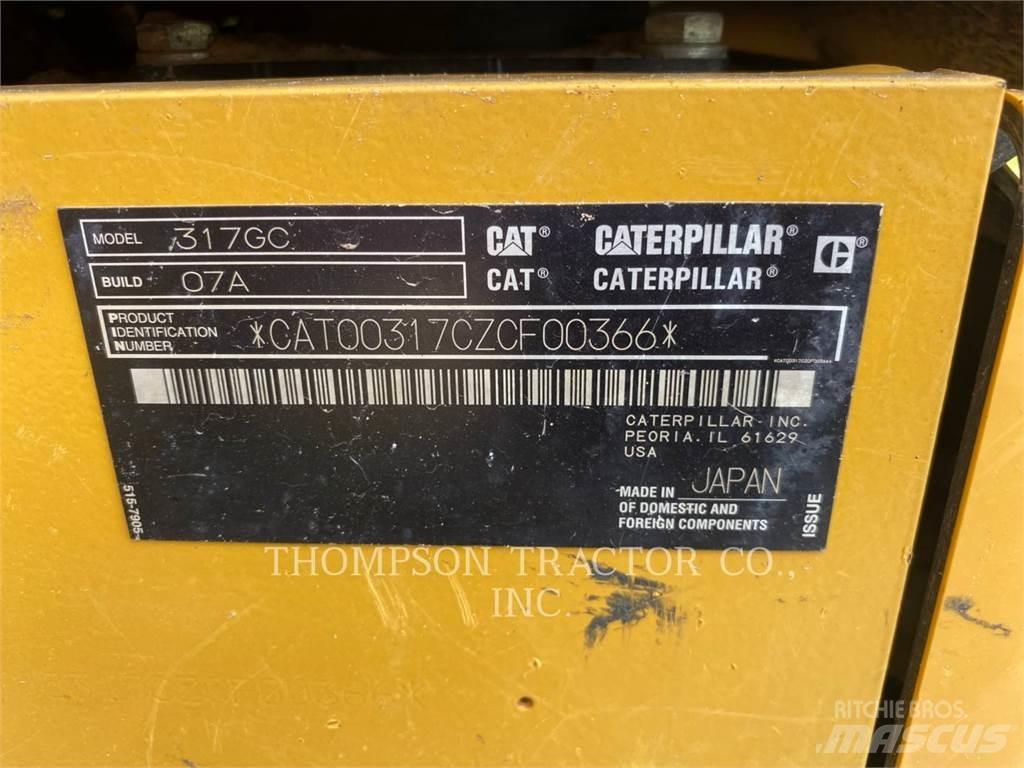 CAT 317 GC Gravemaskiner på larvebånd