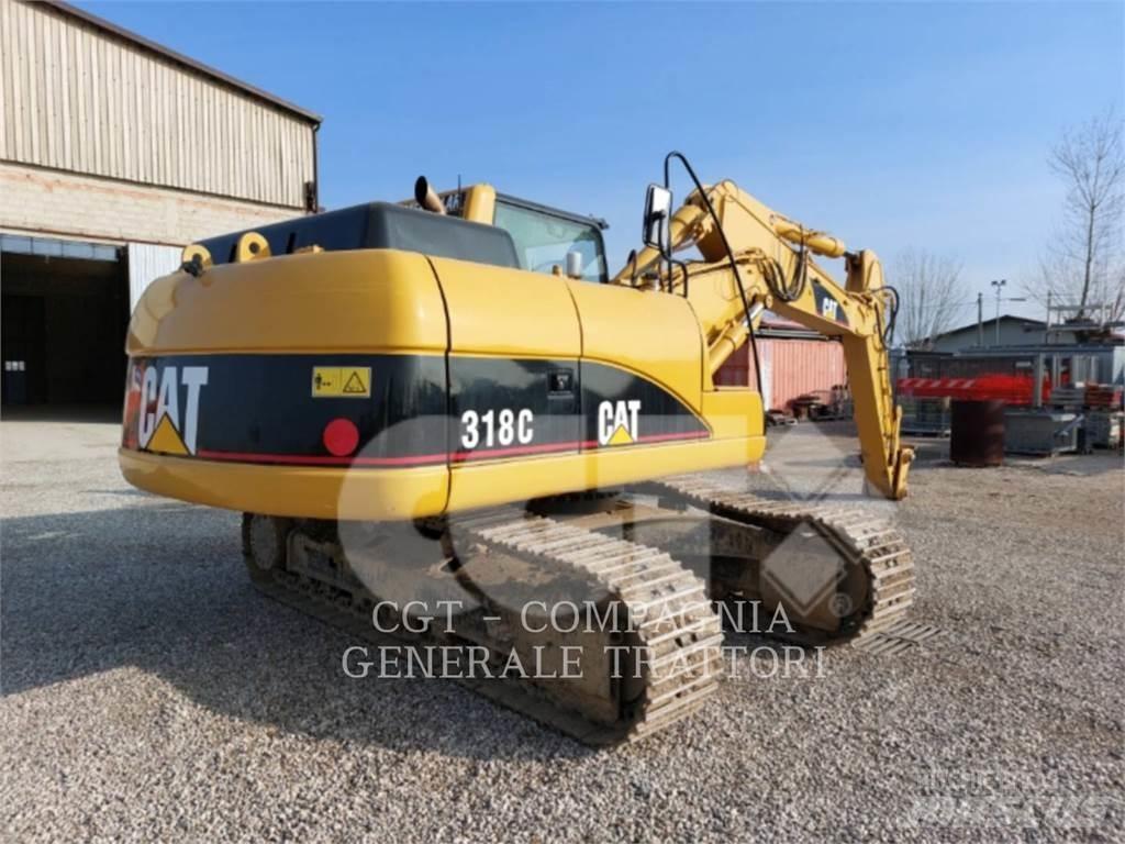CAT 318C Gravemaskiner på larvebånd