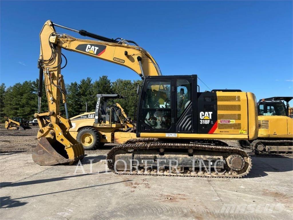 CAT 318FL 2D Gravemaskiner på larvebånd