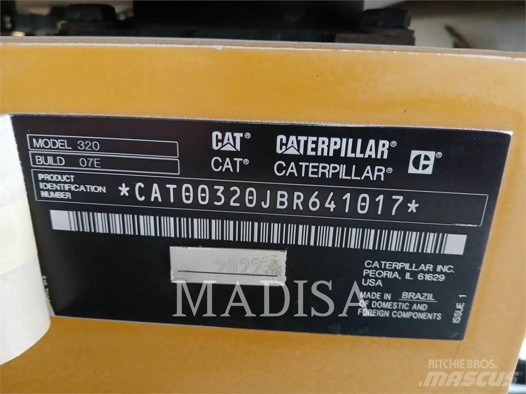 CAT 320 Gravemaskiner på larvebånd