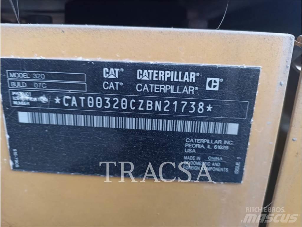 CAT 320 Gravemaskiner på larvebånd