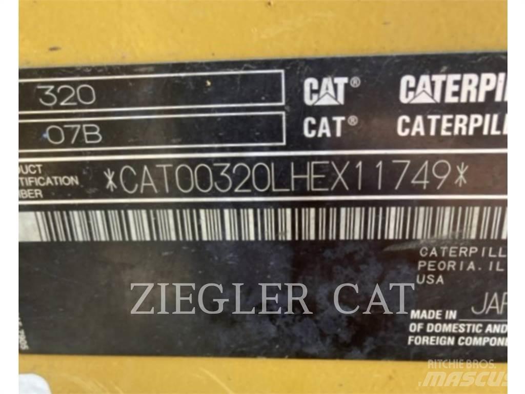 CAT 320 Gravemaskiner på larvebånd