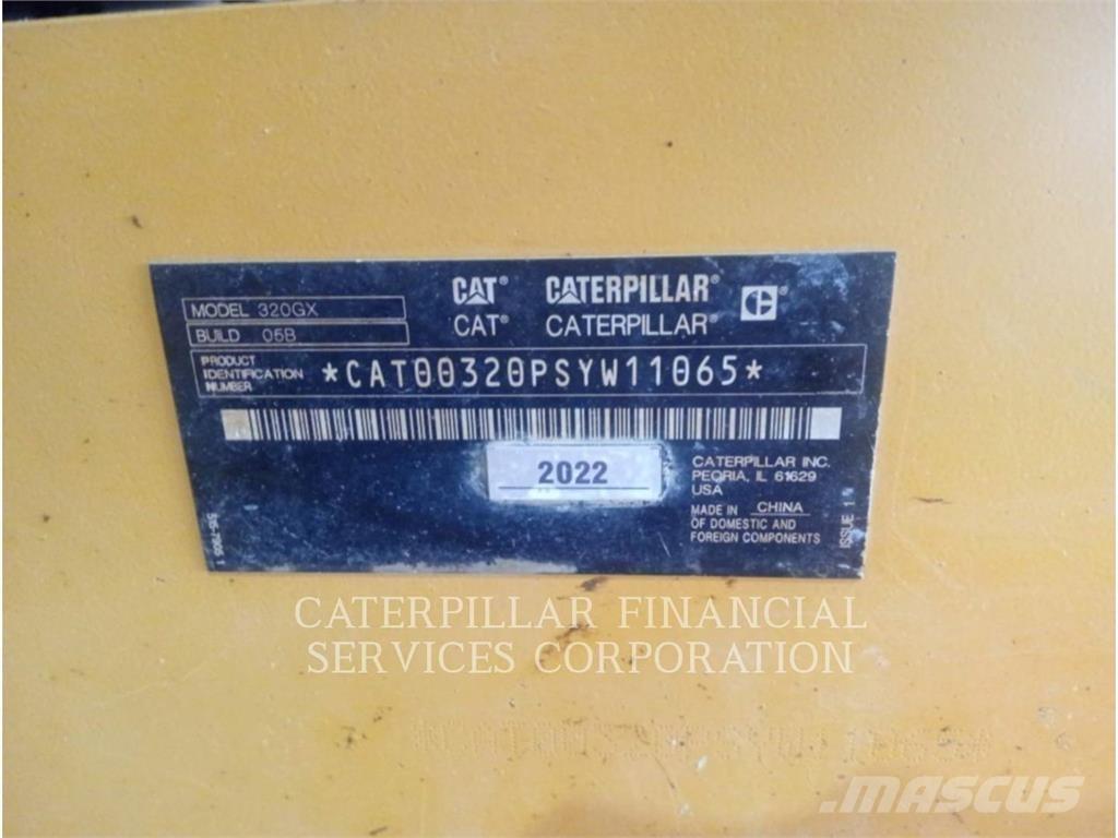 CAT 320-05GX Gravemaskiner på larvebånd