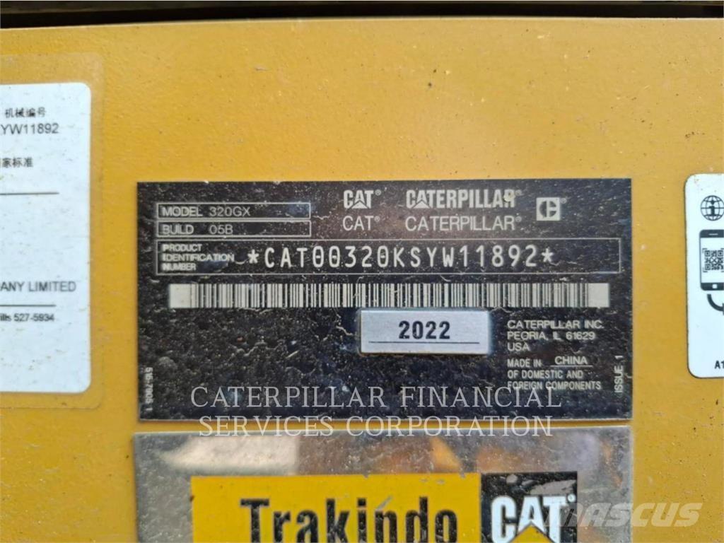 CAT 320-05GX Gravemaskiner på larvebånd