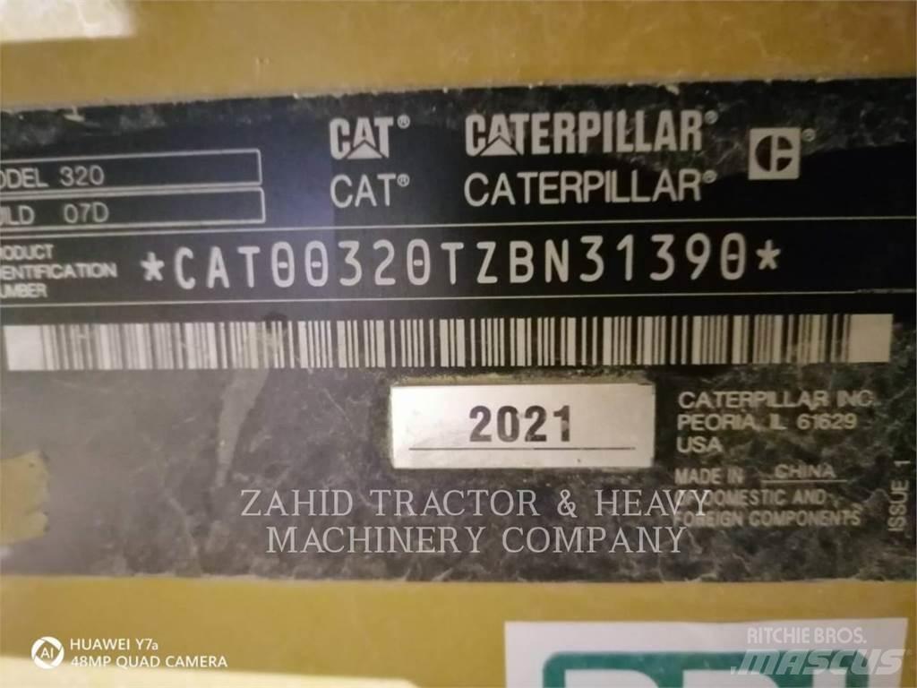 CAT 320-07 Gravemaskiner på larvebånd