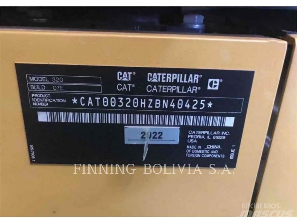 CAT 320-07 Gravemaskiner på larvebånd