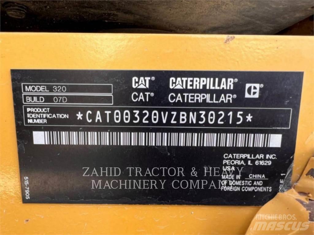 CAT 320-07 Gravemaskiner på larvebånd
