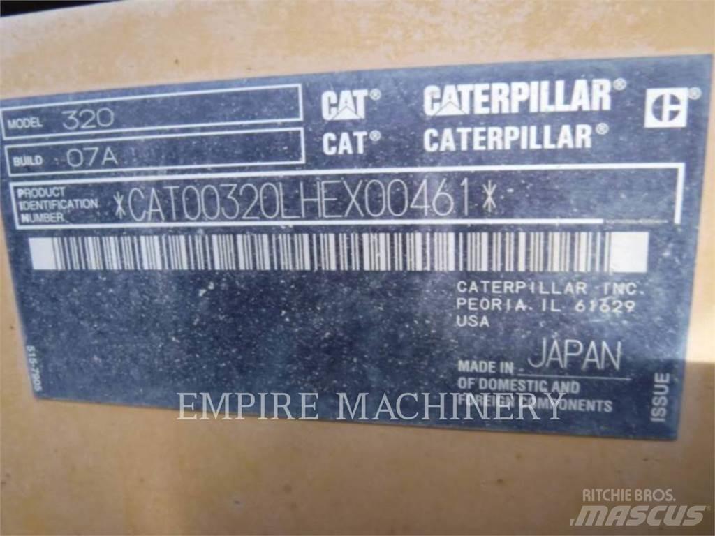 CAT 320-07 P Gravemaskiner på larvebånd