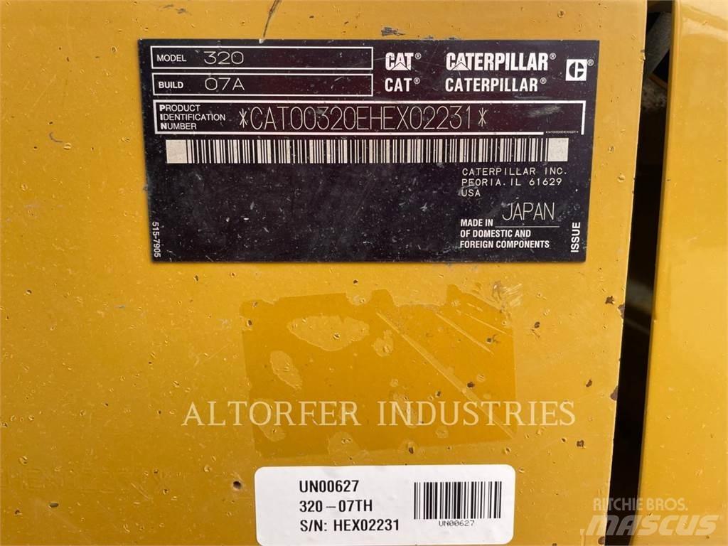 CAT 320-07 TH Gravemaskiner på larvebånd