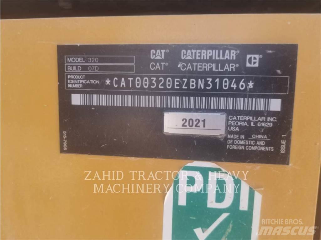 CAT 320-07D Gravemaskiner på larvebånd
