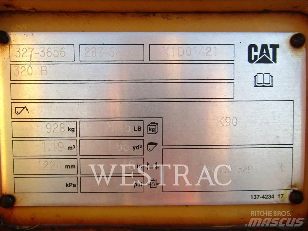 CAT 320B Skovle