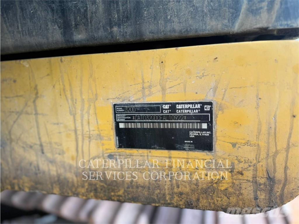 CAT 320D Gravemaskiner på larvebånd