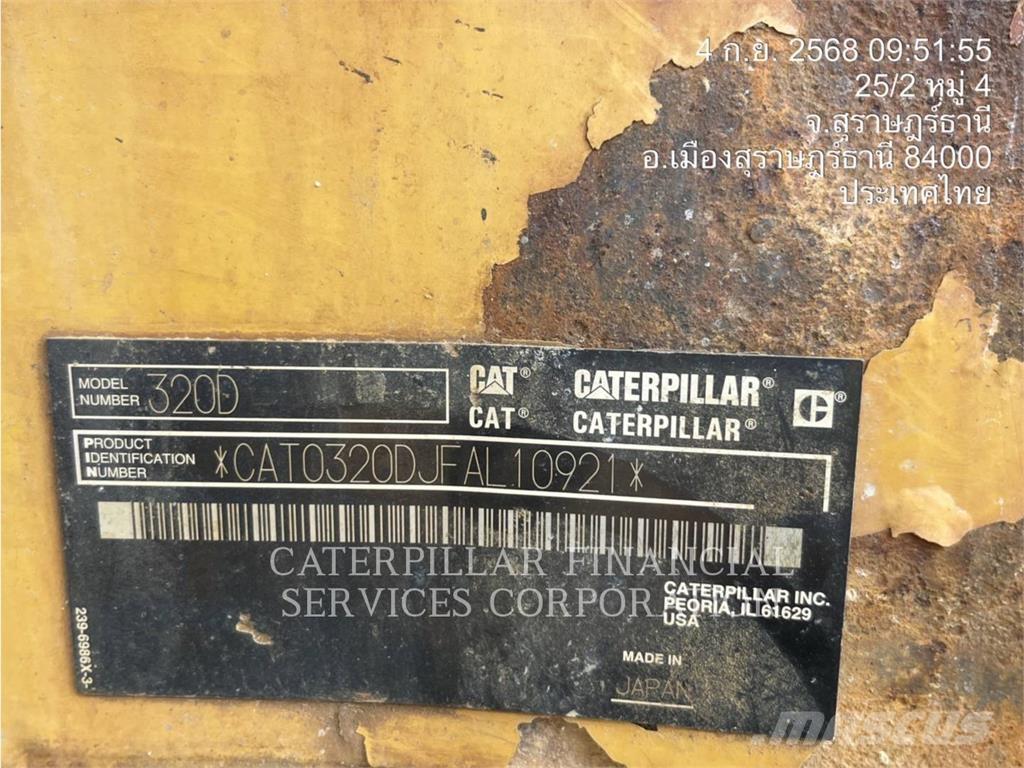 CAT 320D Gravemaskiner på larvebånd