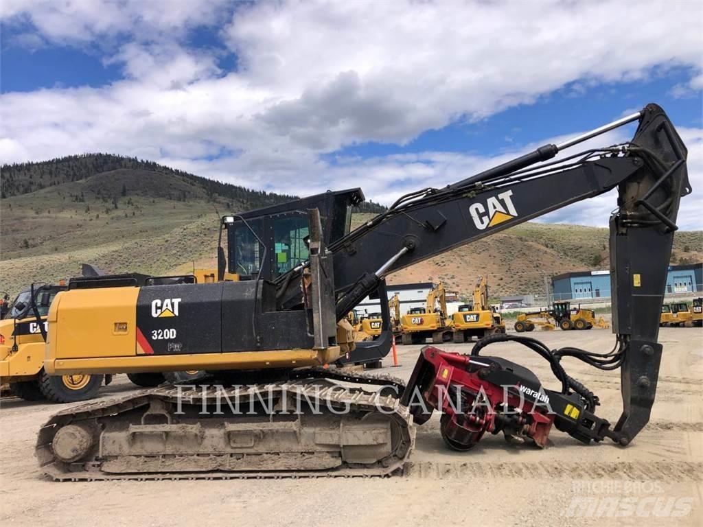 CAT 320D2 FM Gravemaskiner til skovbrug