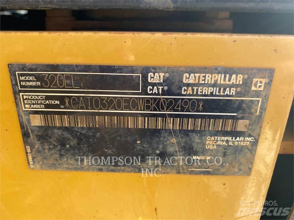 CAT 320EL Gravemaskiner på larvebånd