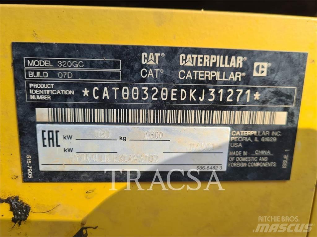 CAT 320GC Gravemaskiner på larvebånd