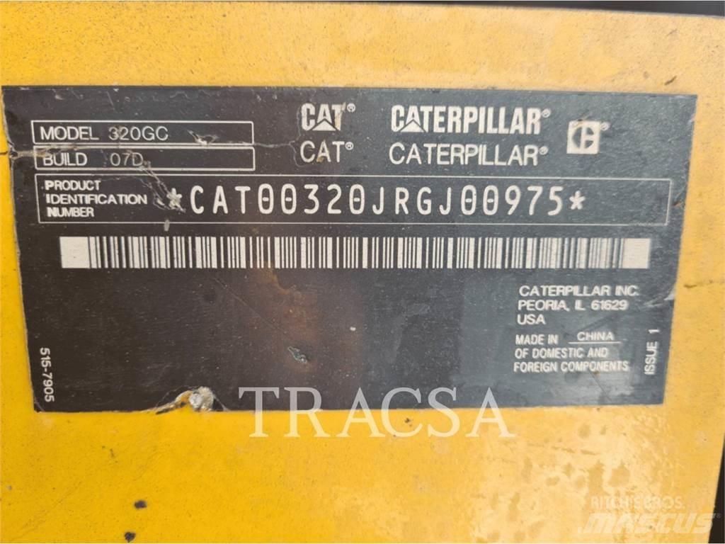 CAT 320GC Gravemaskiner på larvebånd
